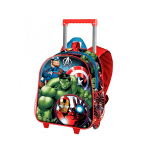 Avengers Zaino 3d Ruote Picc. Super