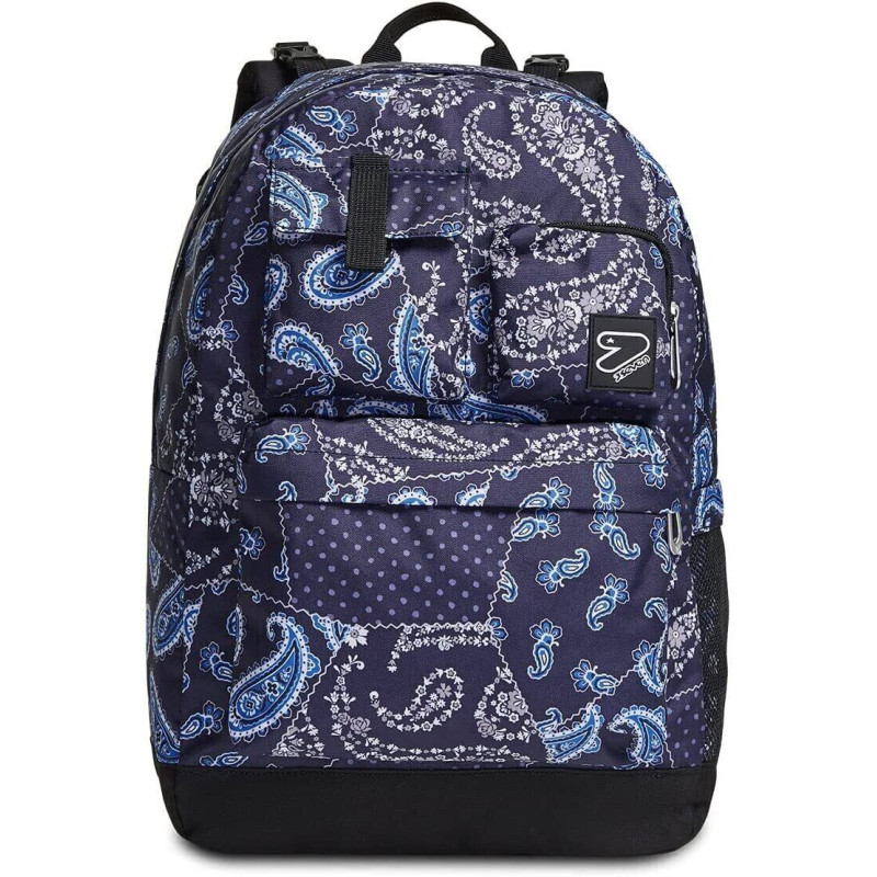 Reversible Pockets Grs Seven Blue Cashmere