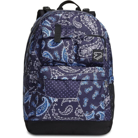 Reversible Pockets Grs Seven Blue Cashmere