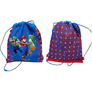 Sacca Coulisse Con Tasca Supermario