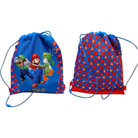 Sacca Coulisse Con Tasca Supermario