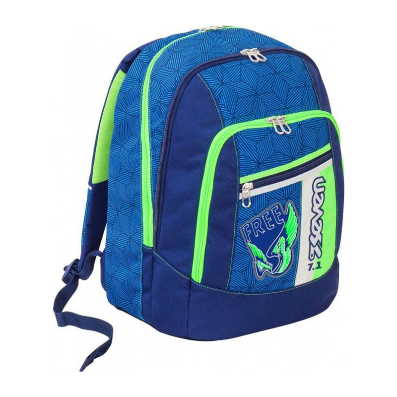 Seven Rebel Boy 2018-2019 Zaino New Advicend Blu