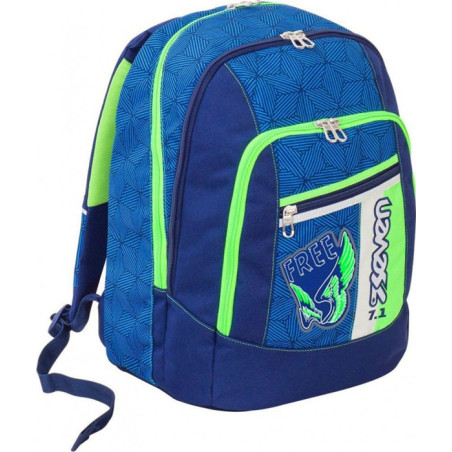 Seven Rebel Boy 2018-2019 Zaino New Advicend Blu