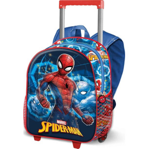 Spiderman Zaino 3d Ruote Picc. Powe