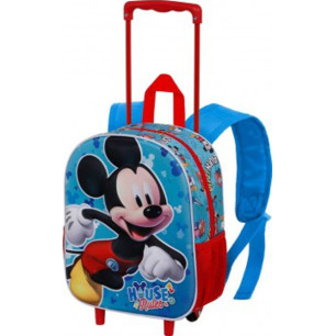 Topolino Zaino 3d Ruote Picc. House