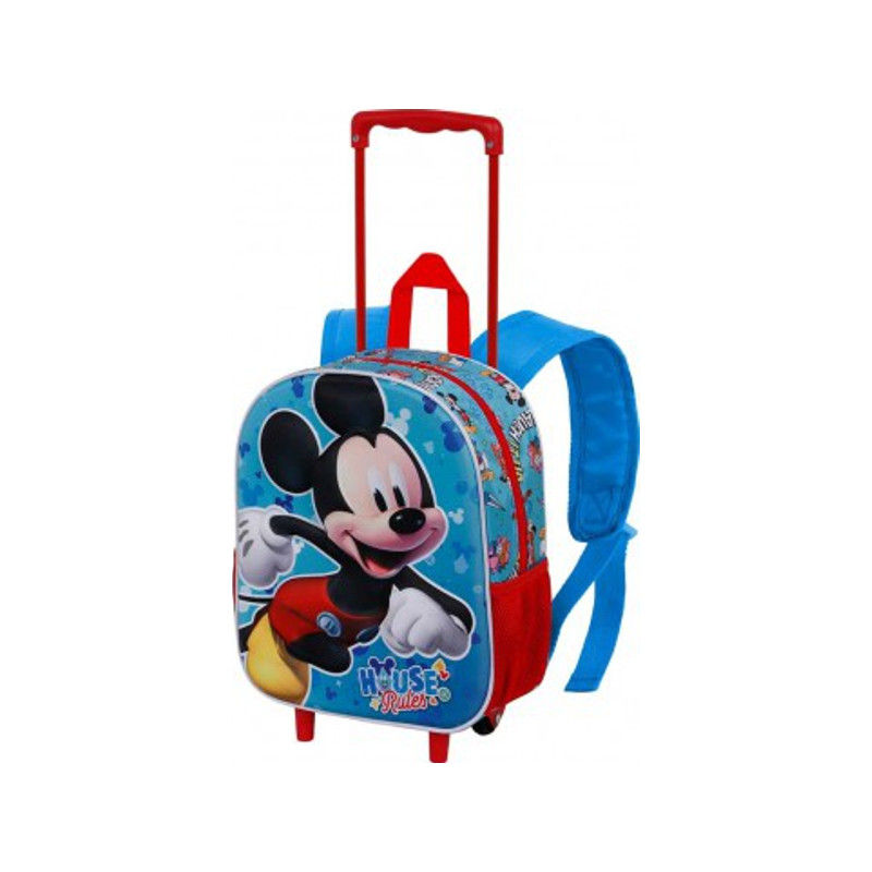 Topolino Zaino 3d Ruote Picc. House