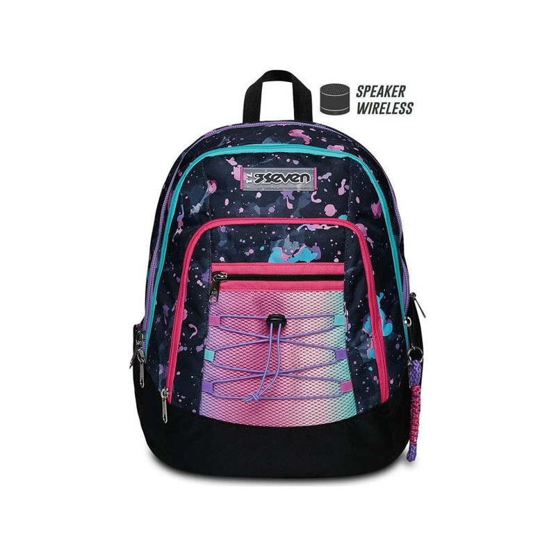 Zaino Advanced Seven Con Speaker WirelessFluo String Girl