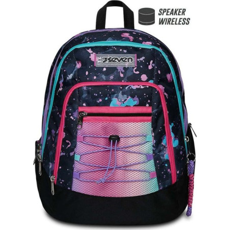 Zaino Advanced Seven Con Speaker WirelessFluo String Girl