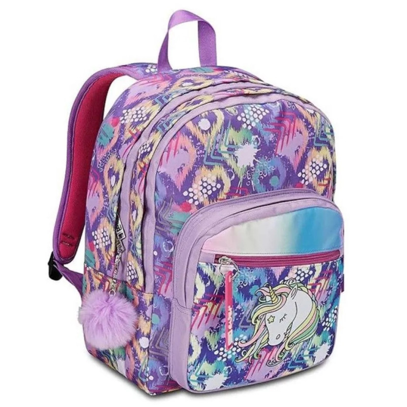 Zaino Dop. Scomp. Sj Gang Sj EverOneunicorn Girl