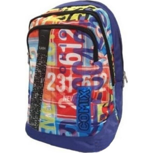 Zaino Organizzato Comix Flash Mad Plate