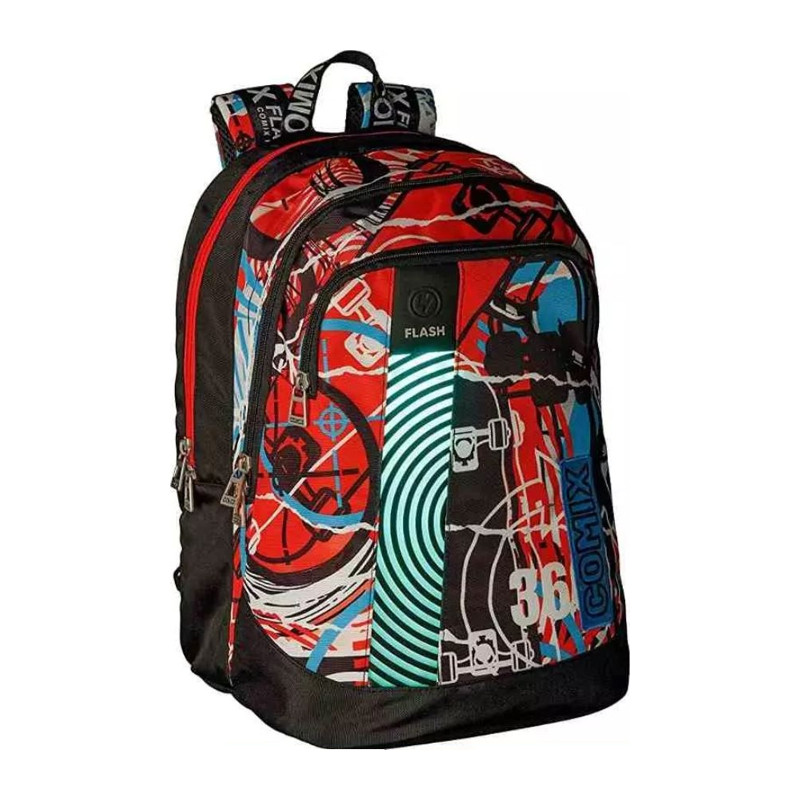 Zaino Organizzato Comix Flash You'r Btfl