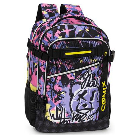 Zaino Scuola Organizzato Comix Wbs  Bear