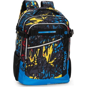Zaino Scuola Organizzato Comix Wbs  Graffiti