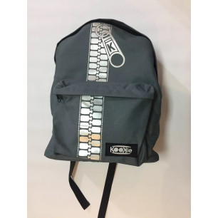 Zaino Tempo Libero Zip!grigioferro Kookie