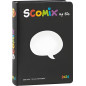 Agenda 16m Medium Scomix  Black