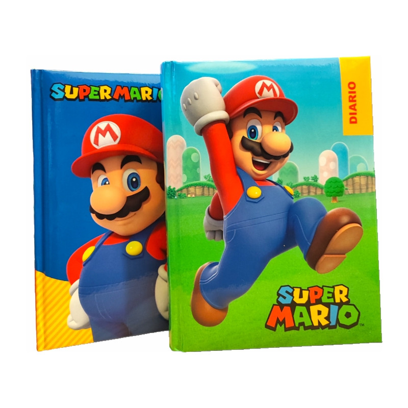 Diario 12mm Std Blu Supermario - non datato