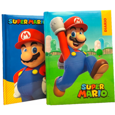 Diario 12mm Std Blu Supermario - non datato