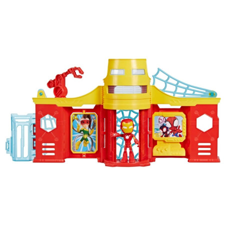 Saf Spidey Scene Playset Ast