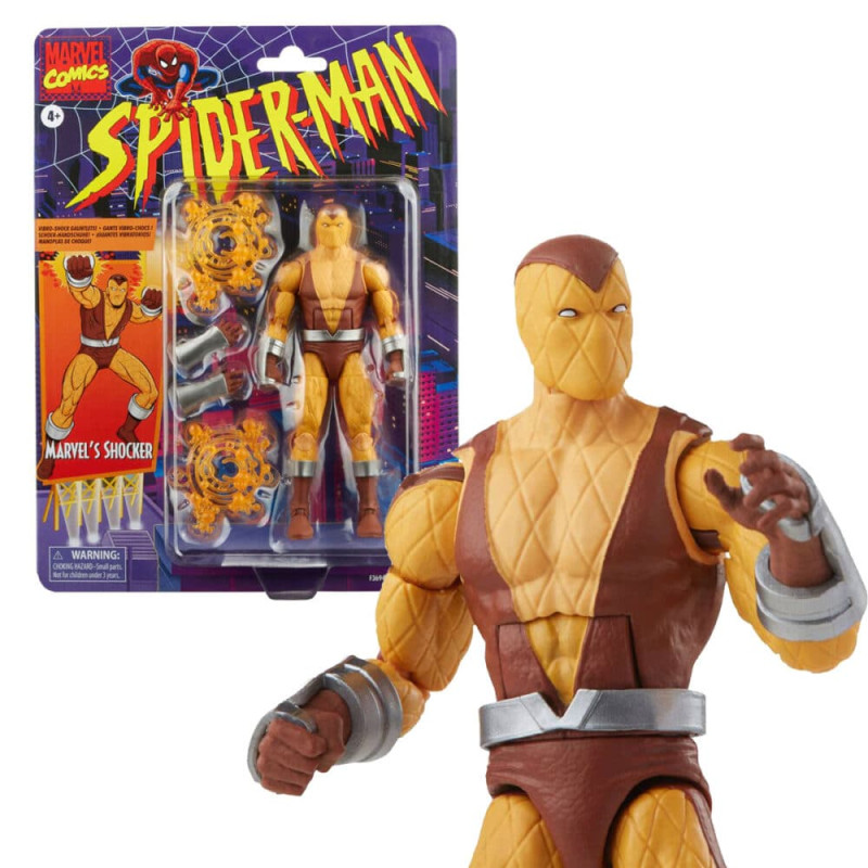 Spiderman - Legends 6in Retro Shocker