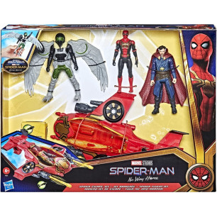 SpiderMan Nwh Integrated Suit Jet And 6in Fig - WonderToys