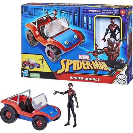 SpiderMan Spider Mobile And Miles Morales - WonderToys