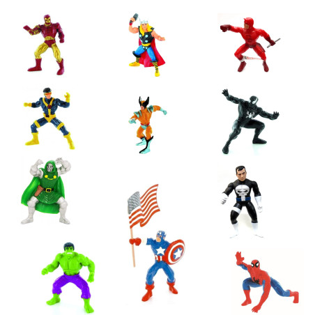 Super Eroi Assortimento 24 Pz