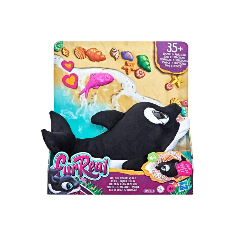 Fur Real Koi The Kisser Whale