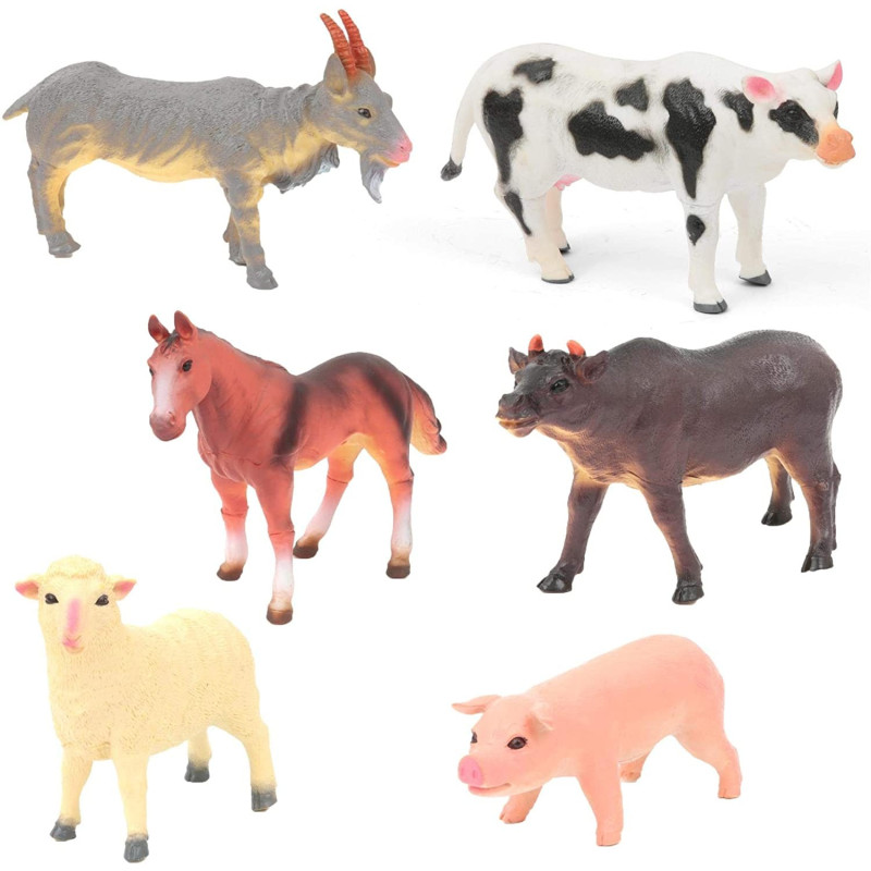 P&f Animali Fattoria Ass.6pz