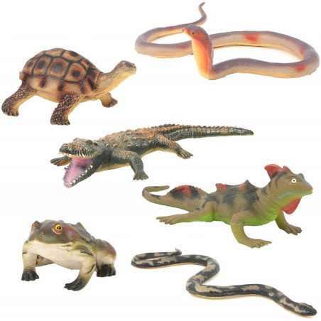 P&f Rettili Ass 6pz