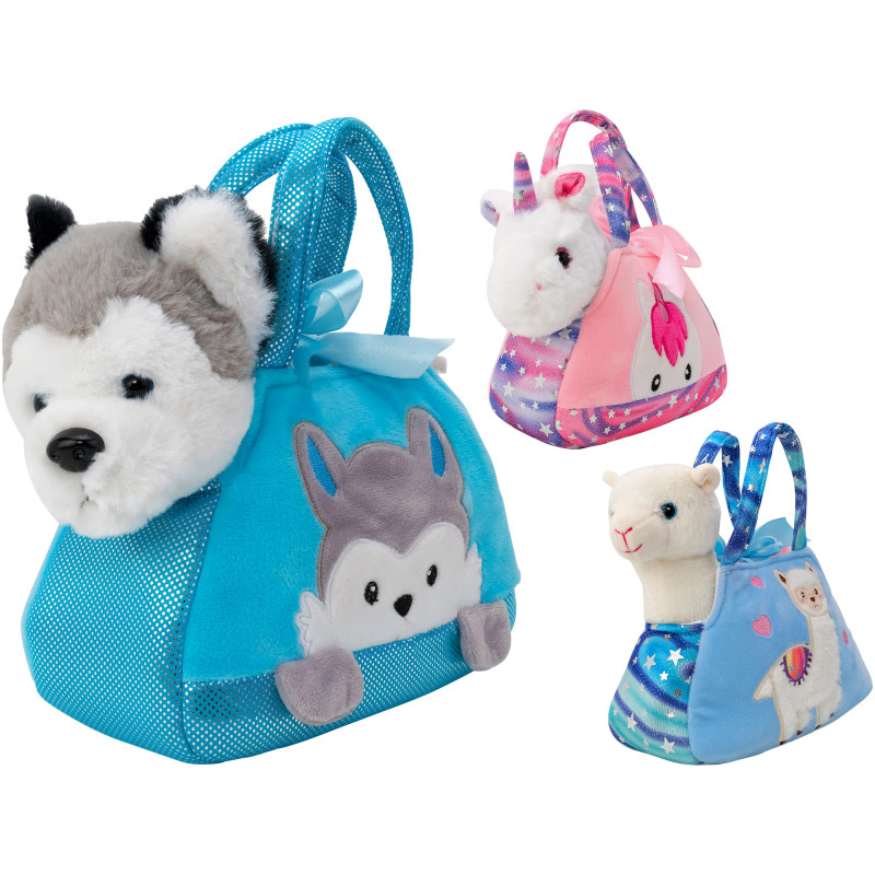 Animale Pelux C/borsetta Cm23 - 3 Ass.