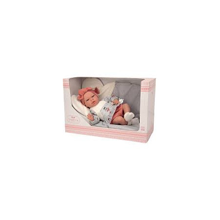Arias Bebè 40Cm Abito Righe