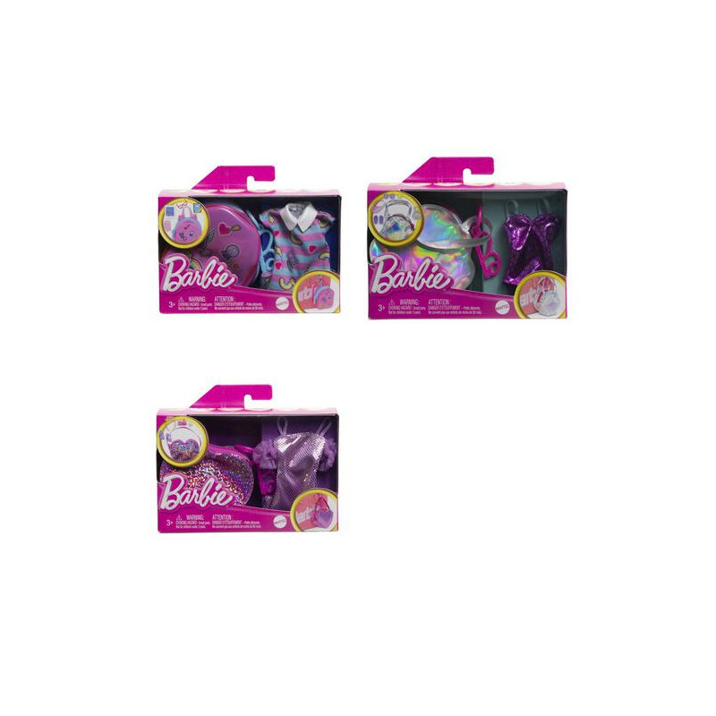 Barbie Borsette + Vestitini Ast