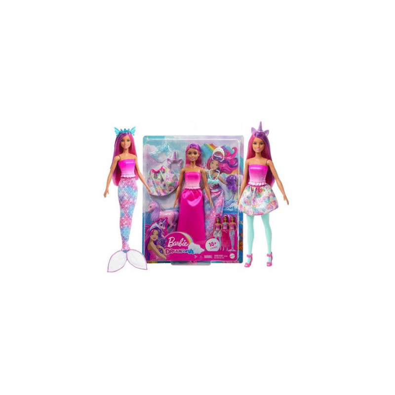 Barbie Dreamtopia Doll And  Accessories