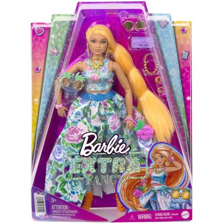 Barbie Extra Fancy Vestito A Fiori