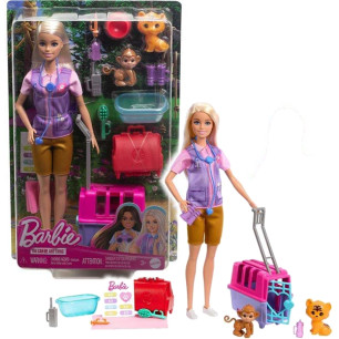 Barbie Playset Cura Degli Animali