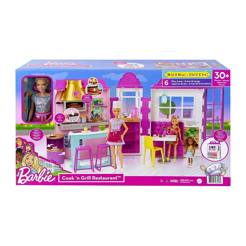 Barbie Ristorante Con Doll