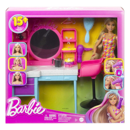 Barbie Salone Di Bellezza Playset