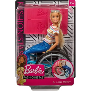 Barbie Sedia A Rotelle