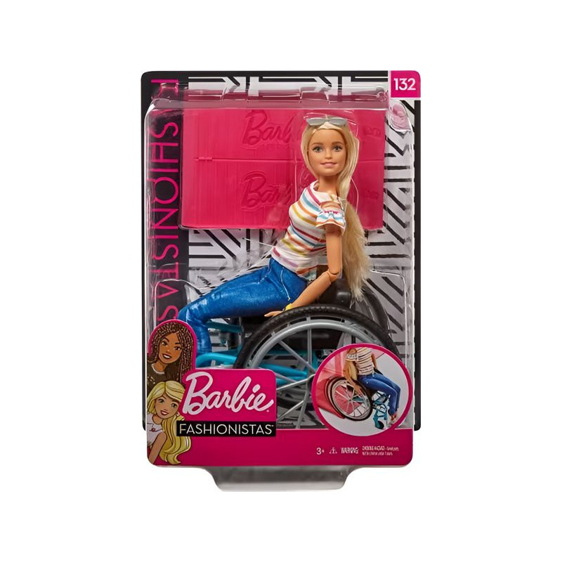Barbie Sedia A Rotelle