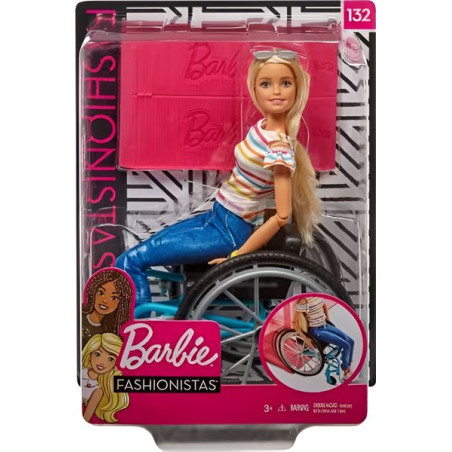 Barbie Sedia A Rotelle