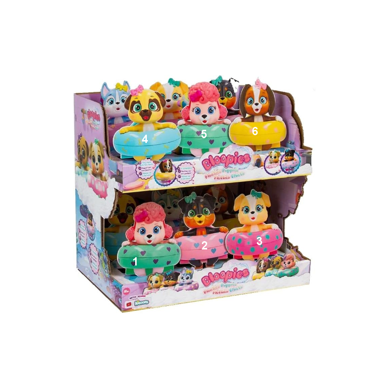 Bloopies Floaties Puppies Cdu 12un