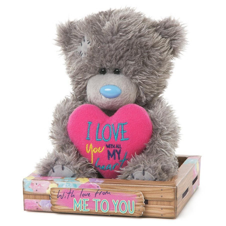 Peluche Midi Love Stuffed Heart Fucsia