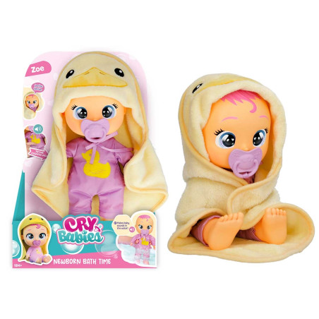 Cry Babies Newborn Bath Time Zoe