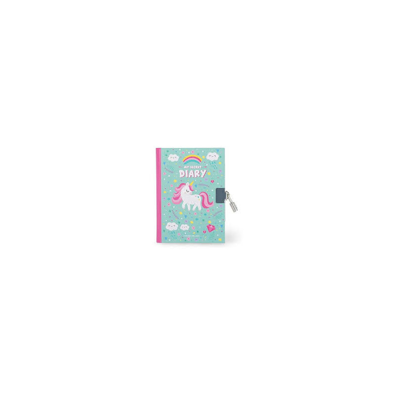 Diario Segreto Con  Lucchetto - My Secret  Diary - Unicorn