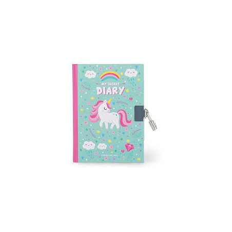 Diario Segreto Con  Lucchetto - My Secret  Diary - Unicorn