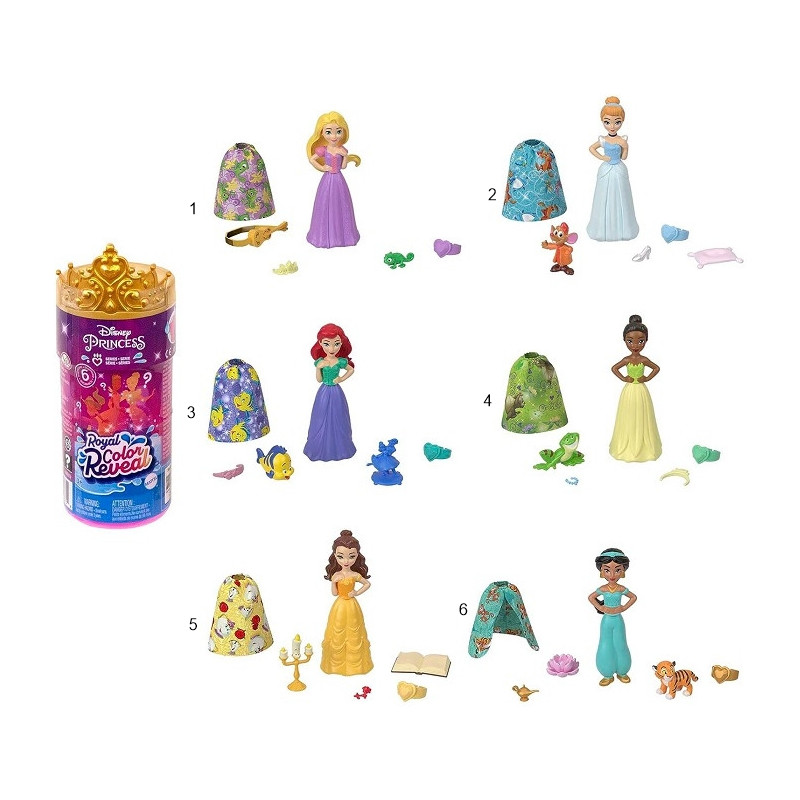 Disney Princess Royal Color Reveal Assortite