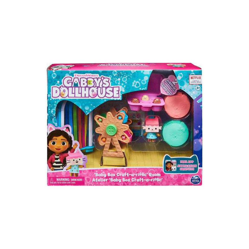 Gabby's Dollhouse Roomset Craft Room