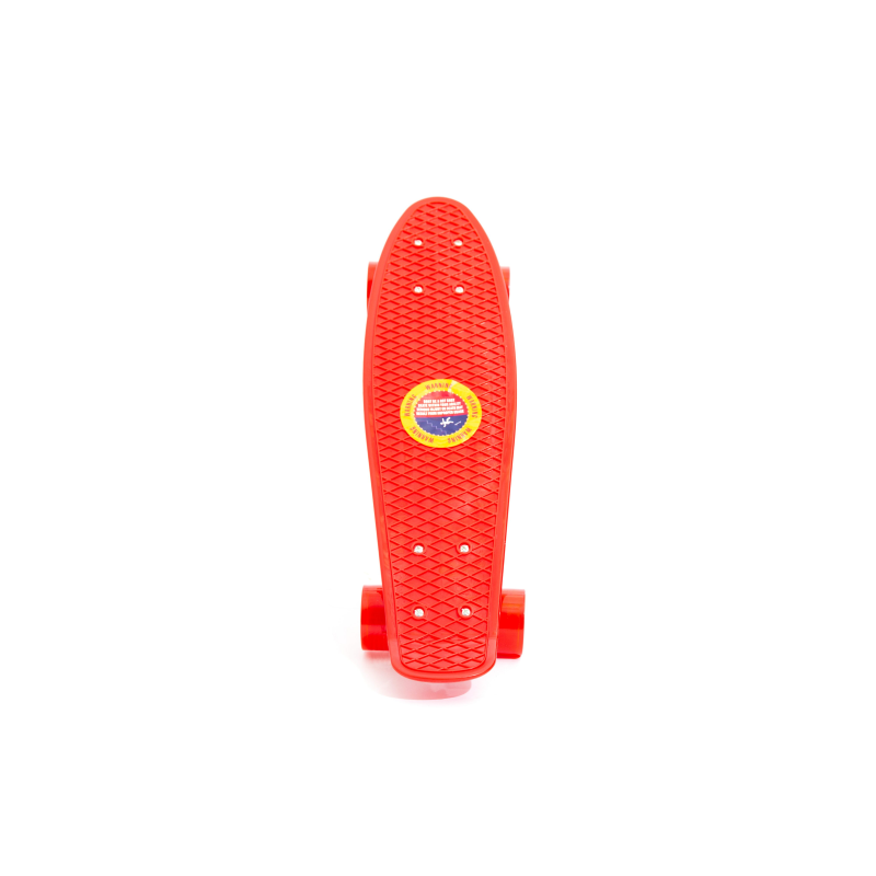 Play Out - Skateboard Cm.55 Grip Pvc 2 Colori Ross