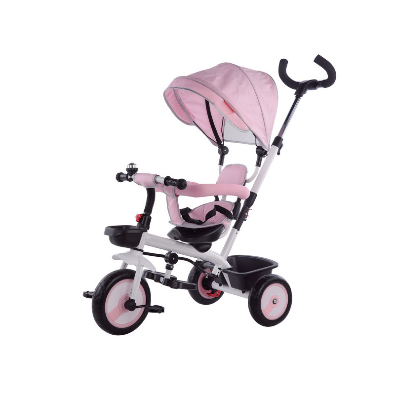 Gio Baby - Triciclo Rosa Fronte Mamma