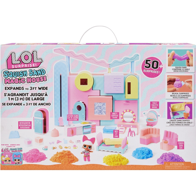 L.o.l. Surprise Squish Sand Magic House